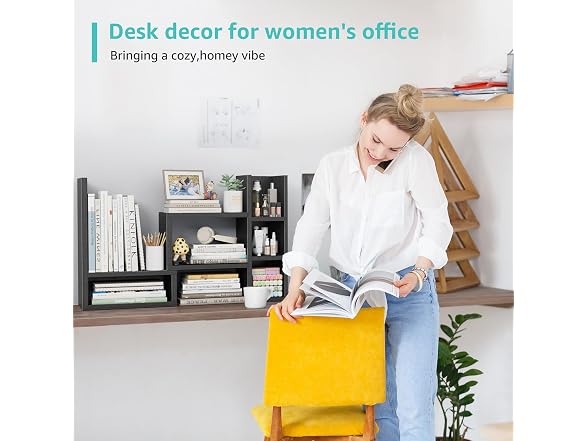 NUTIKAS Desktop Shelf Organizer Office