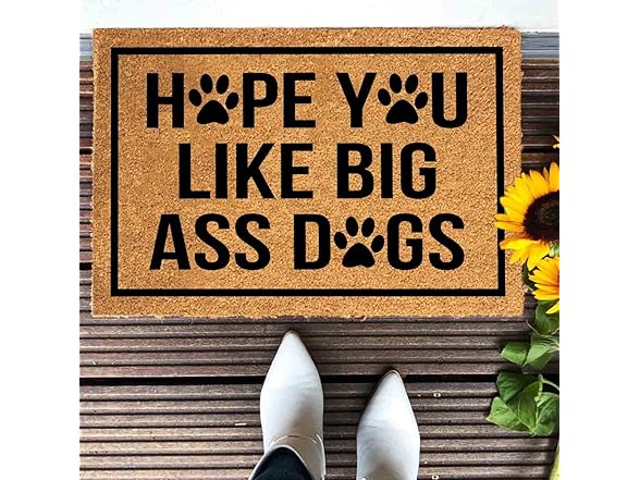 XTDJJKK Funny Coir Doormat