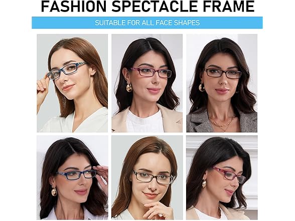 10 Pairs Fashion Ladies Reading Glasses