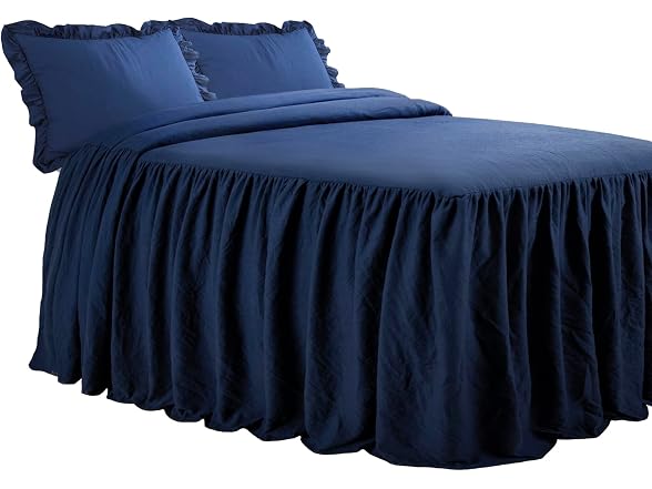 Lush Decor Ruffle Skirt Bedspread Set