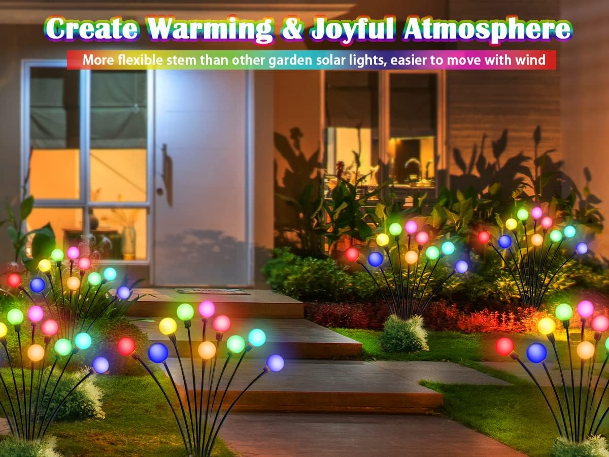 4-PK Firefly Lights with Flexible Wires White - Gallery 33