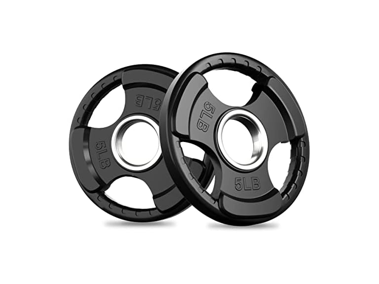 RitFit Olympic Rubber Grip Plates