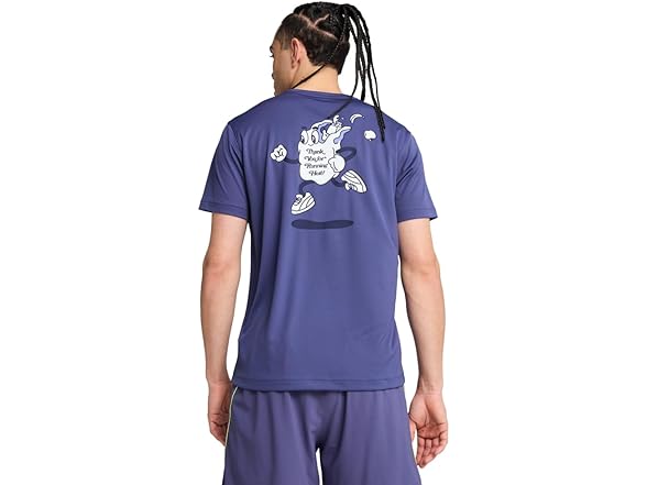 PUMA Mens Running Graphic Tee