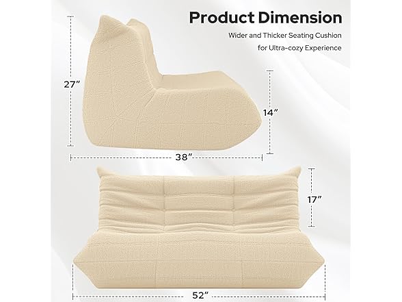 HABUTWAY Bag Chairs