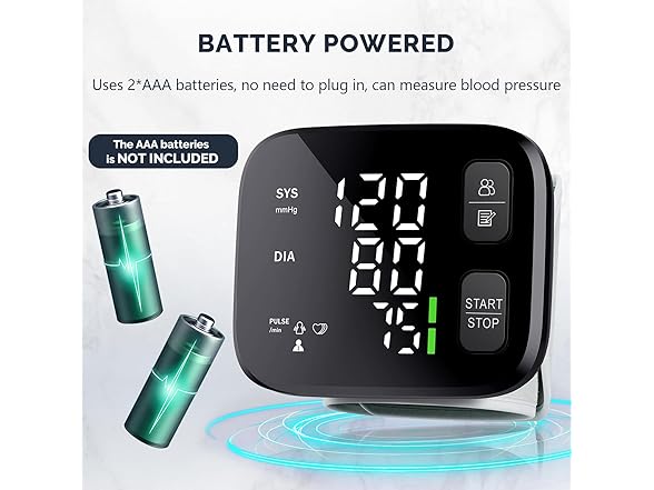 Blood Pressure Wrist Monitor