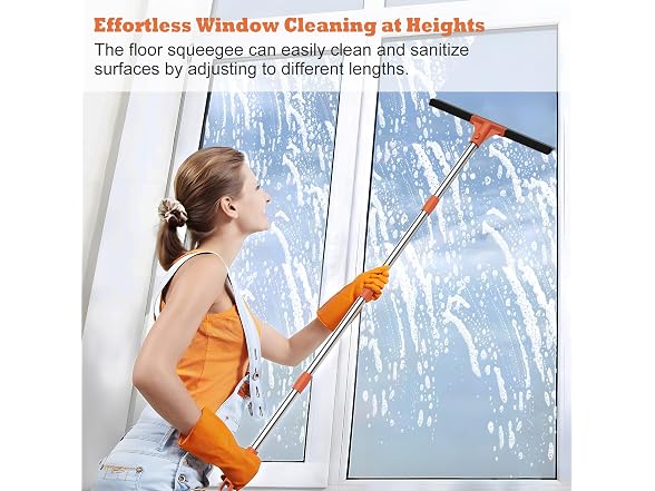 Elapun 18in Heavy-Duty Floor Squeegee