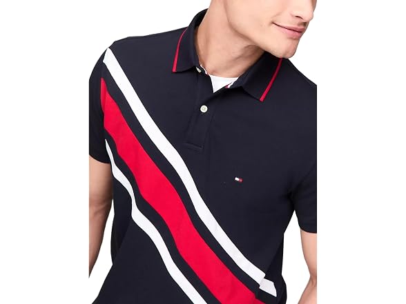 Tommy Hilfiger Men (M) Stretch Slim Pique Shirt