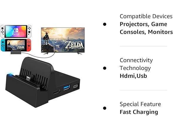 BOLT AXTION Ultimate Portable Switch Dock