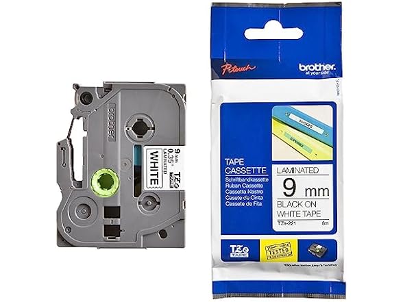 Brother Brother P-Touch TZE221 Standard Adhesiv