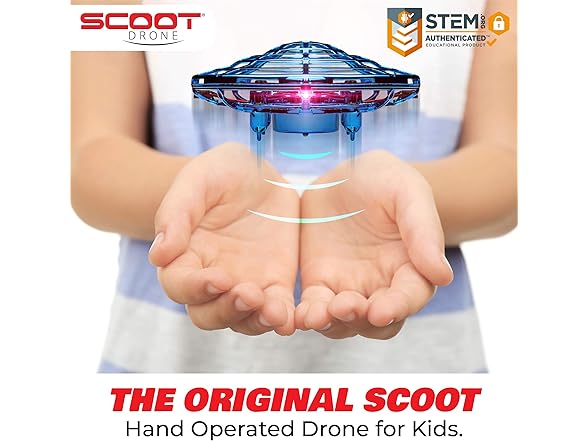 Force1 Force1 Scoot Hand Operated Drone for Kids or Adu