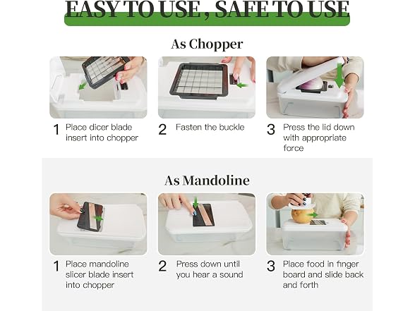 iETH 14-In-1 Chopper Vegetable Cutter