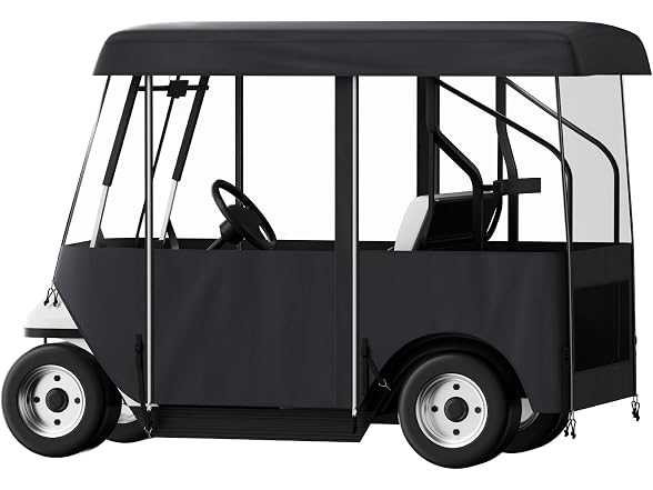 Golf Cart Enclosure, Polyester Driving