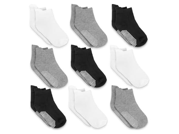 18 Pairs Baby Non Slip Ankle Socks