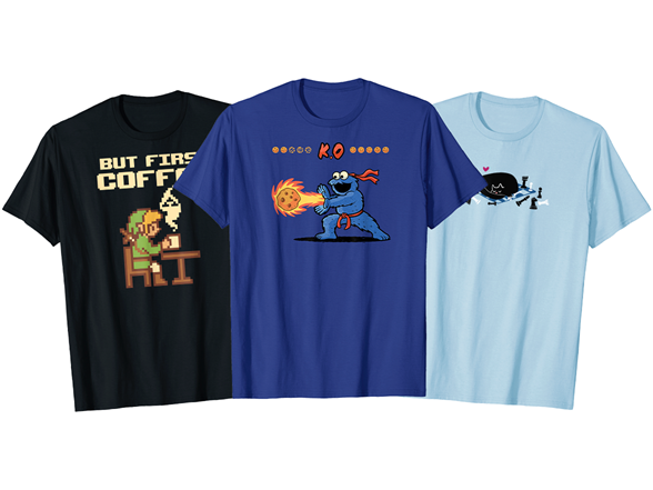 More Gamer T-Shirts From the Derby