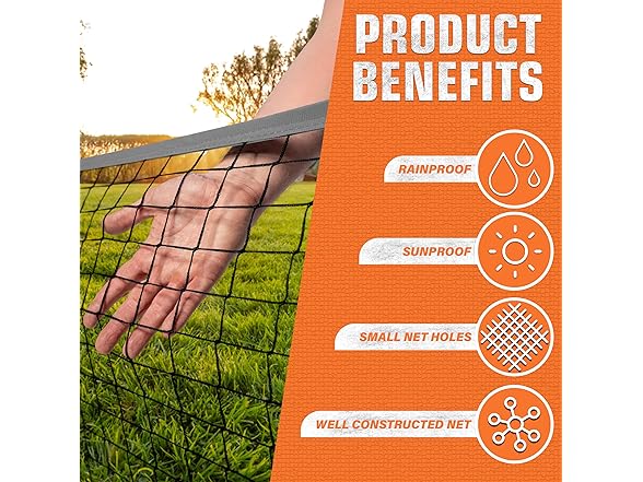 DYNAX Portable Pickleball Net 22FT