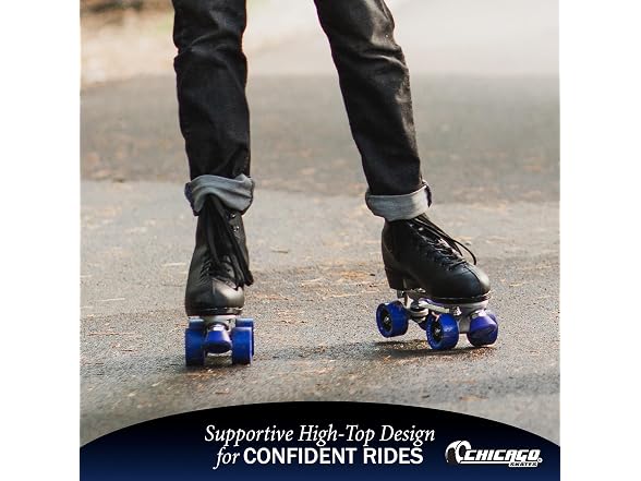 CHICAGO Skates Premium Black Quad Roller