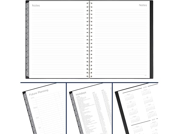 Mead 2027 Planner, 15-Month Oct-Dec, 8.5" x 11"