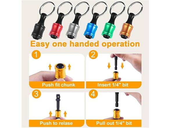 ZYCZYCZZ CON-67 Screwdriver Bit Holder