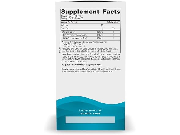 Nordic Naturals Omega-3 Fish Oil