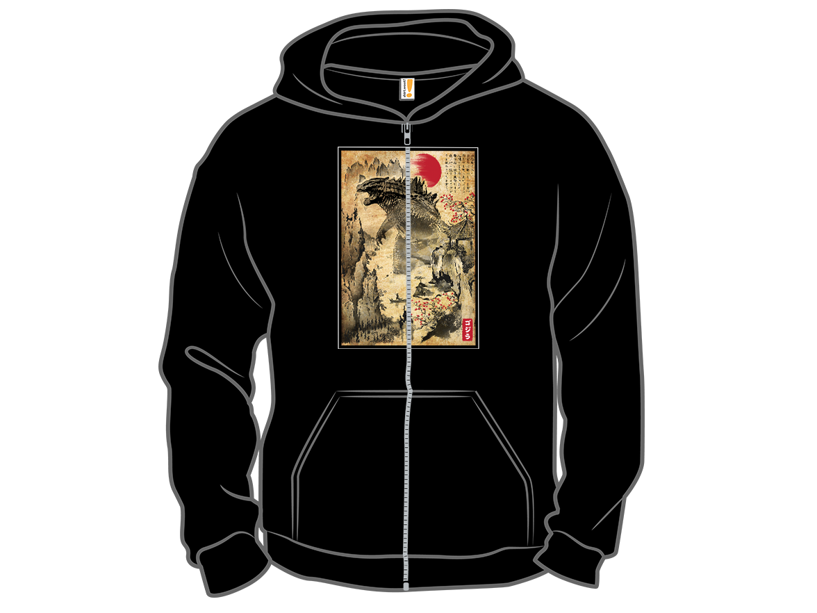 Reptile Monster Woodblock - Gallery 14