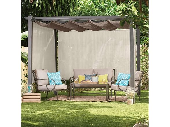 Coolaroo Outdoor Roller Shade with Wand - 95% UV