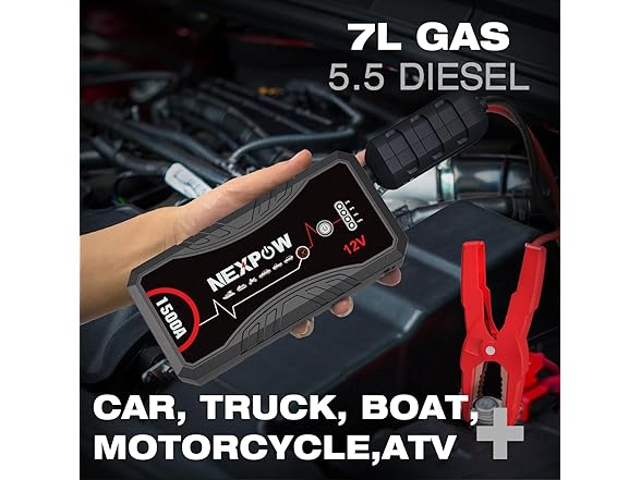 NEXPOW 1500A Car Jump Starter