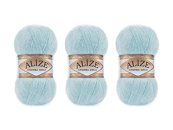 Alize Angora Gold Yarn 20% Wool 80% Acrylic