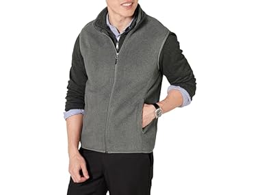 $7.99, Was $24.90, 67% Off! AE Mens FullZip Polar Fleece Insulated Vest dealfomo