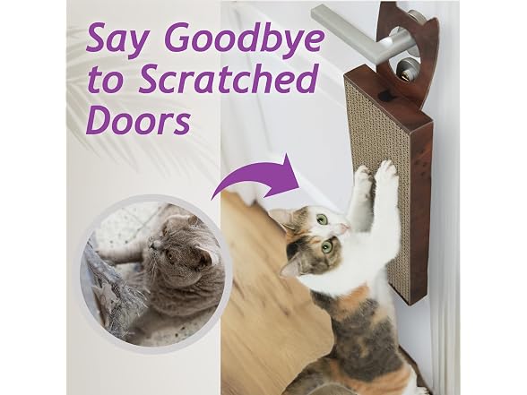 Necoichi Cardboard Hang & Scratch