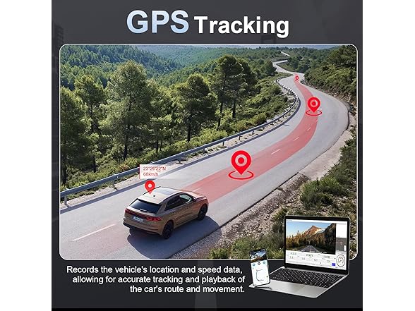 IusZup 4K 3 Channel Dash Cam