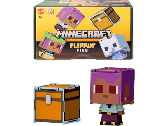 Mattel Minecraft Flippin’ Figs 2-Pack