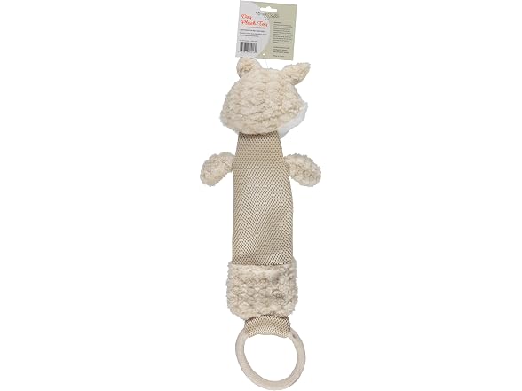 Cudlie Plush Dog Toy with 3D Animal Head- Fox