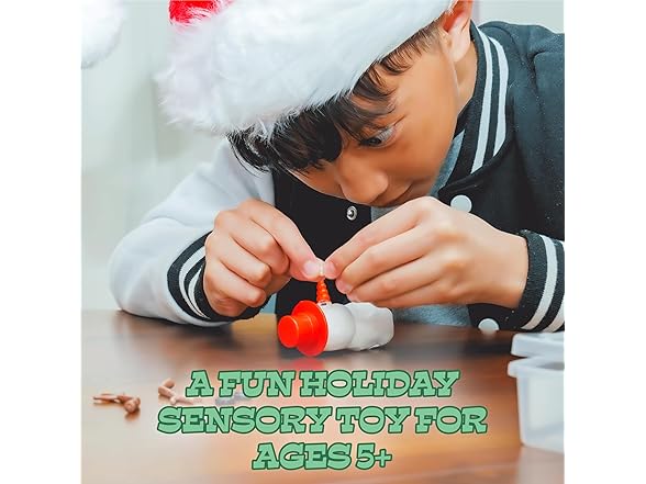 Toysmith Melting Snowman – Reusable Putty Slime Kit