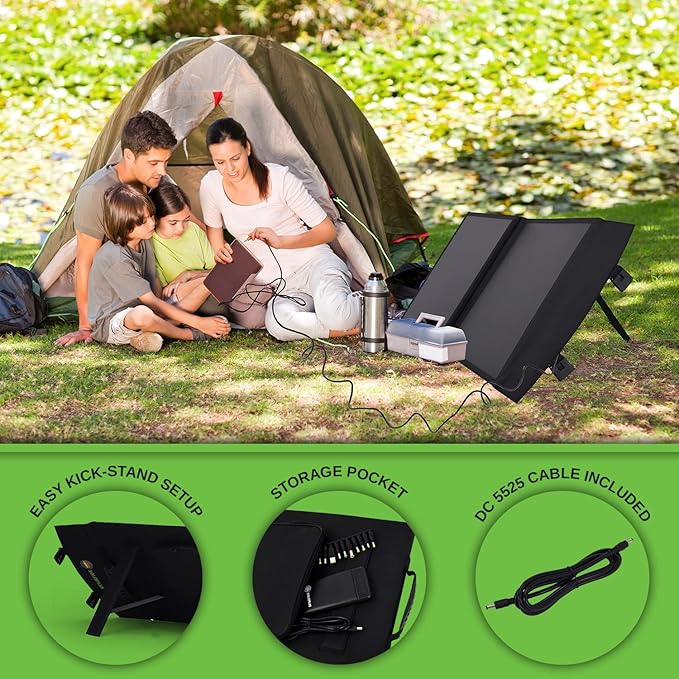 100 Watt Portable Solar Panel - Gallery 9