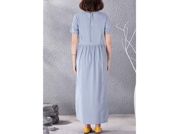 Yuheyuhe Women (XL) Casual Loose Long Soft Pockets