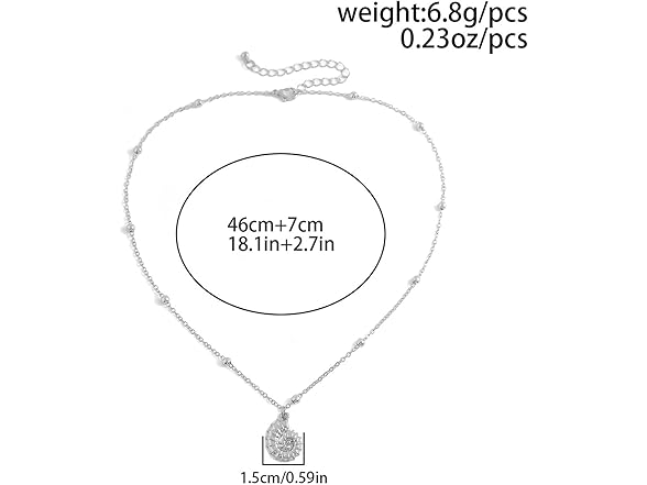 Red Yun En Gold Conch Necklace