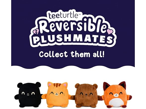 TeeTurtle Plushmates Fox 5 Inch Plushie