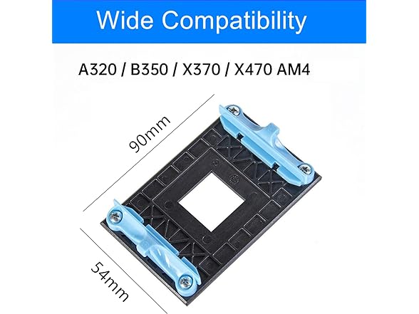 Bysimilai AM4 Backplane, Motherboard CPU
