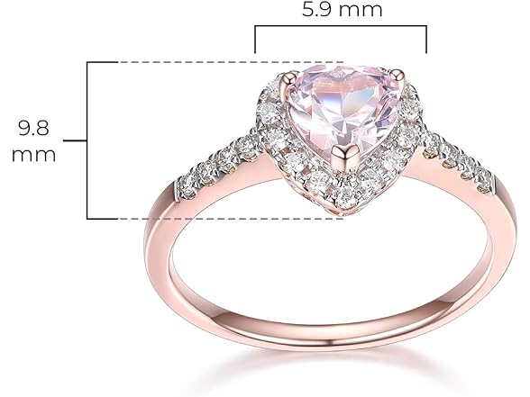 Amazon Essentials 18 Karat Rose 18K Gold Over Ring