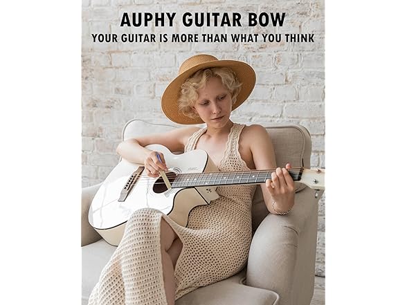 AUPHY  Guitar Bow, AUPHY 2-in-1 Bow