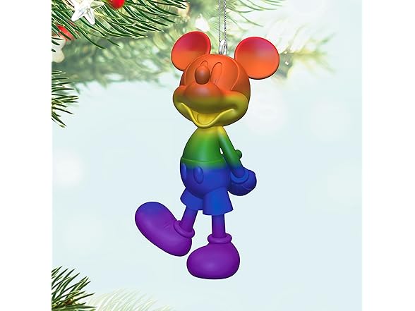 Hallmark Rainbow Mickey Mouse Ornament