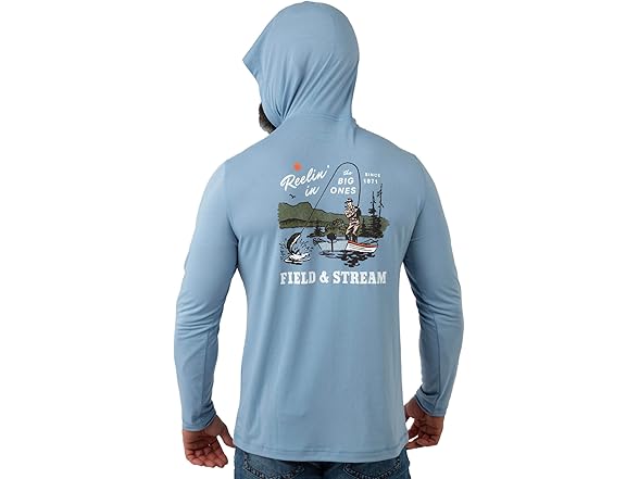 Field & Stream Men Roll Cast Performance Hoodie