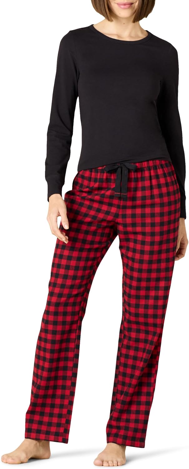 Amazon Essentials Women Lightweight Flannel Set - Gallery 16