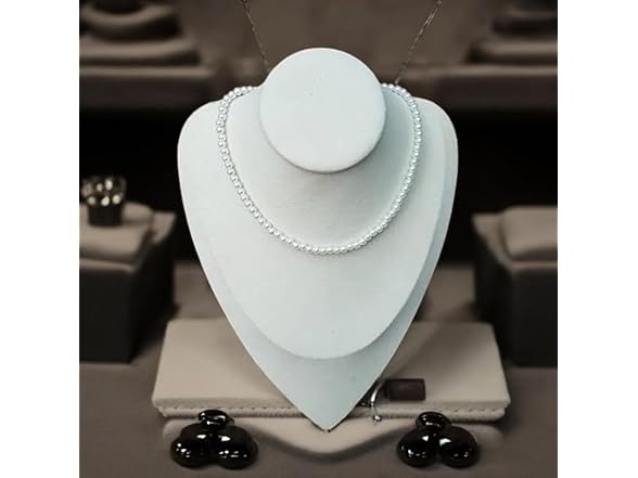 DeepSage Genuine White Pearl Necklace