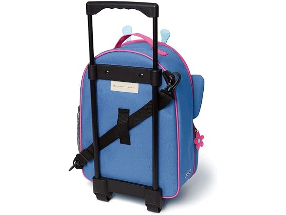 Skip Hop Kids Luggage with Wheels, Zoo, Butterfly