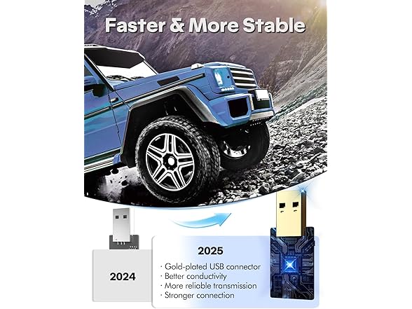 PTGTO Pro Mini Wireless CarPlay Adapter