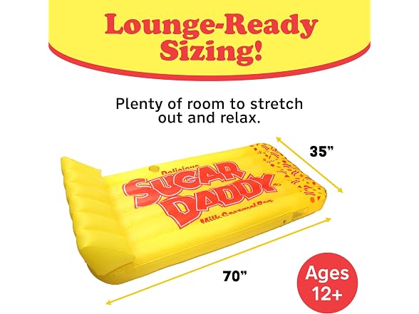 Sugar Daddy Extra Large Pool Float