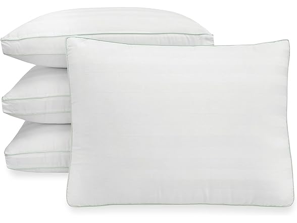 BioPEDIC 4Pk 300TC Plush Fiber Pillow