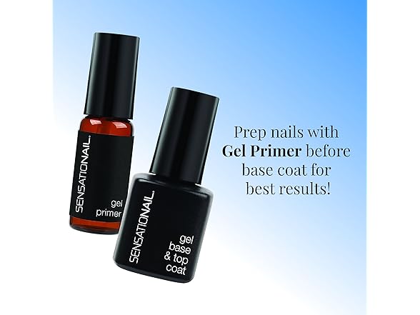 Sensationail Clean Prep & Cure Gel Nail Polish Kit