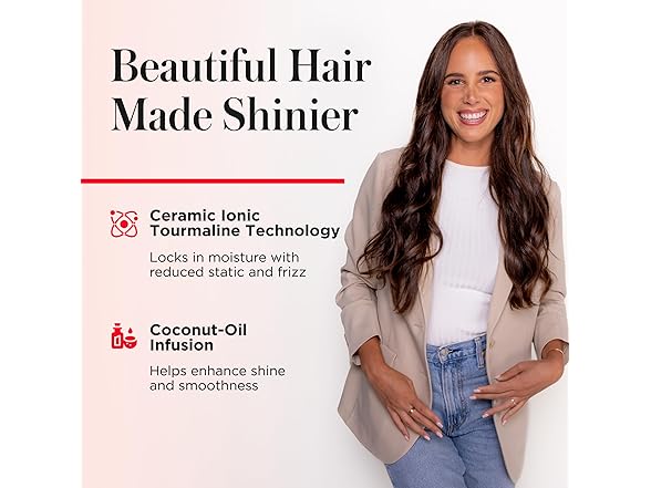 REVLON SmoothStay Coconut Oil Infused Hair Curling Iron